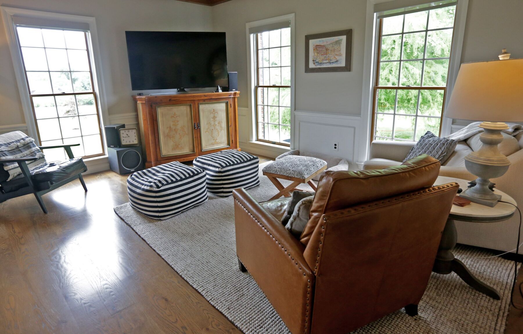 At home with Michelle and Chad Wiegmann in St. Charles